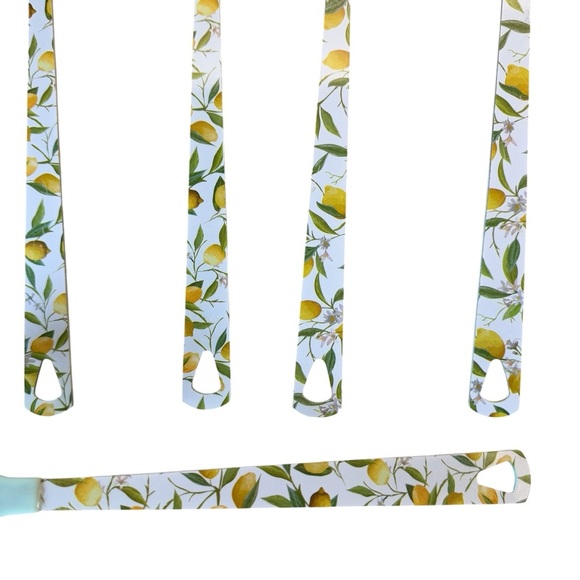 Lemon Kitchen Spatula Spoons Slotted Spoon 
Cooking Utensils Vintage - Picture 9 of 9